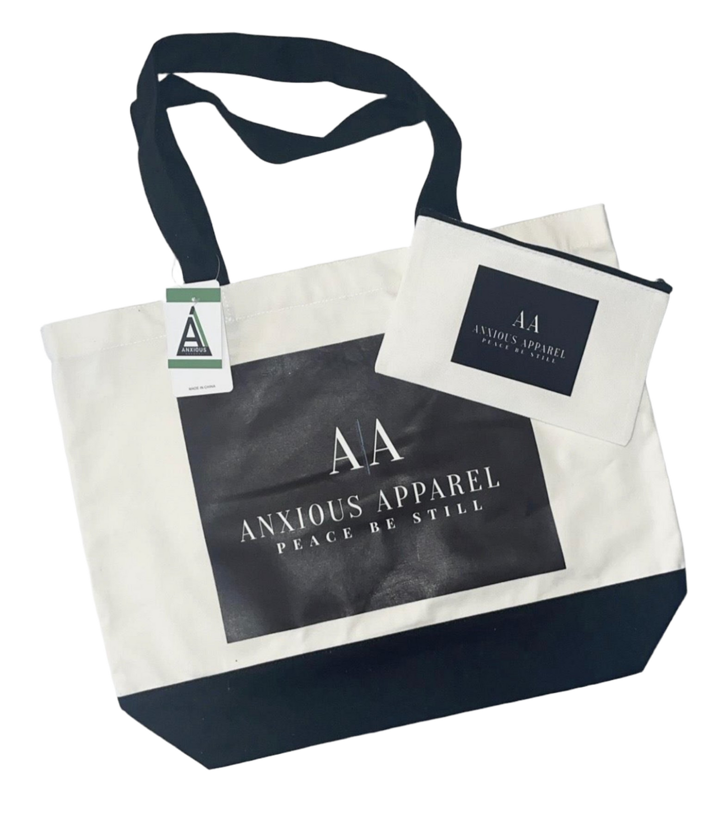 Anxious Tote w/Pouch