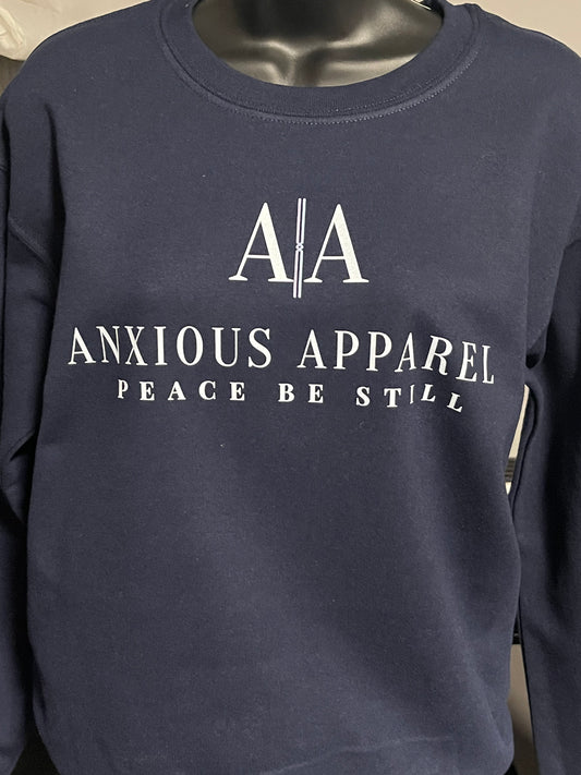 Anxious Crewneck Sweatshirts