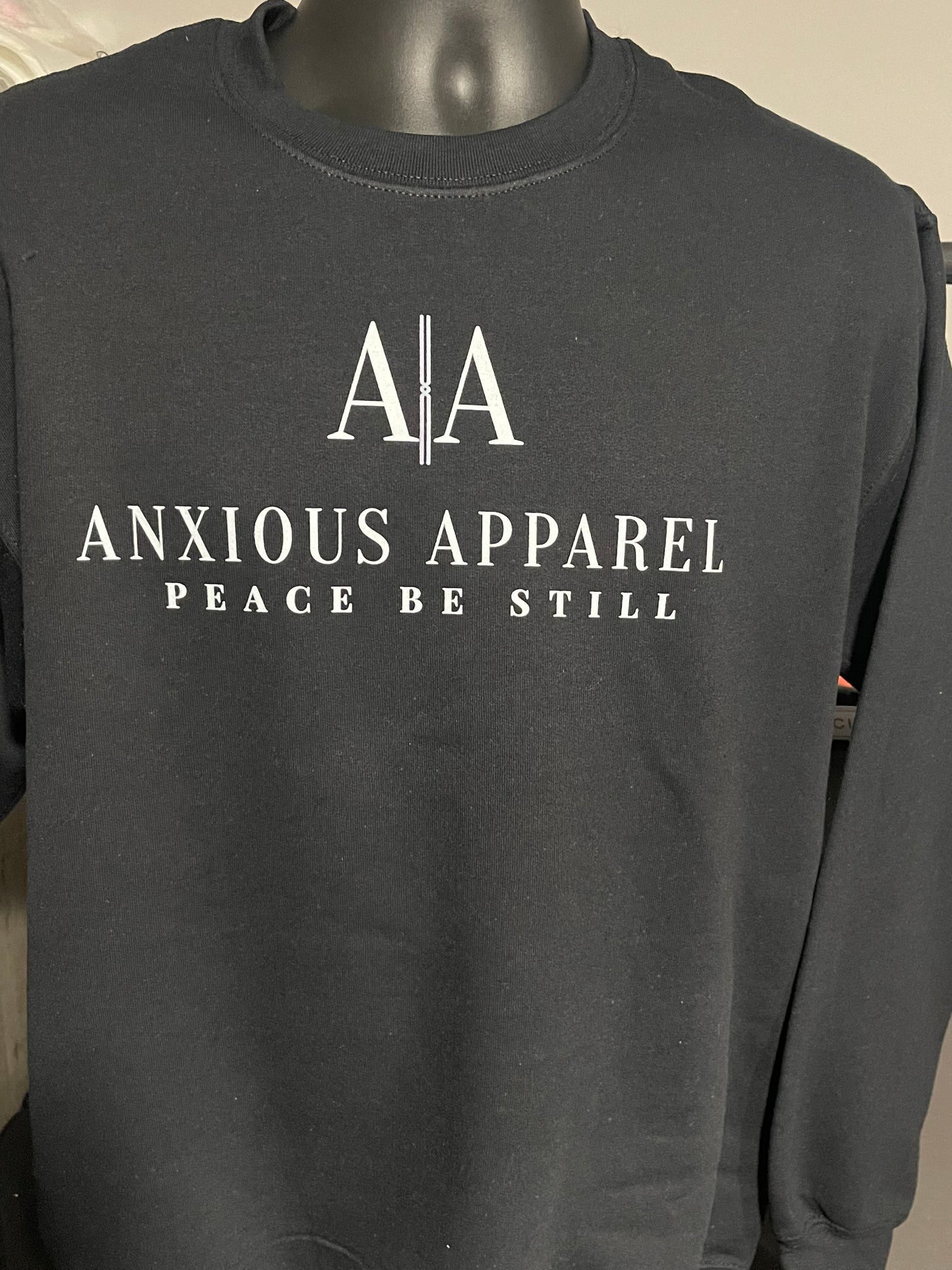 Anxious Crewneck Sweatshirts